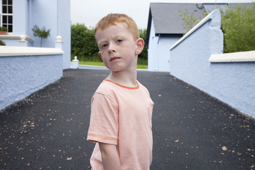 De diversiteit van roodharige kinderen