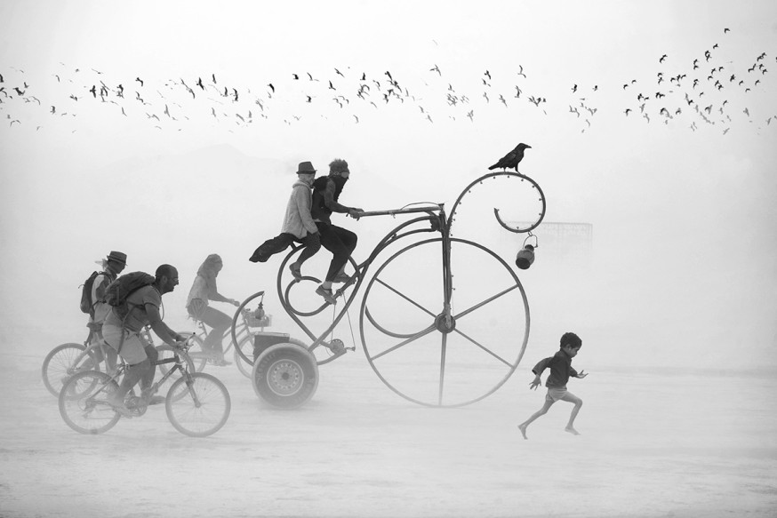 Surrealistische foto’s van Burning Man