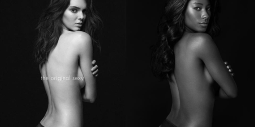Deddeh Howard spiegelt blanke modellen