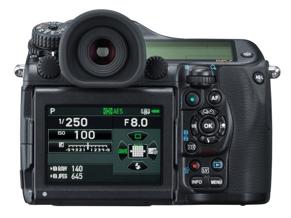Pentax 645Z back