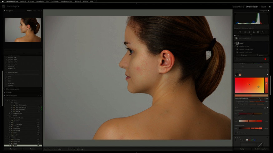 Portret retoucheren in RAW