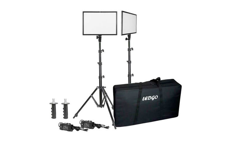 Ledgo LG-E268C Bi-Color 2 LED Light Kit