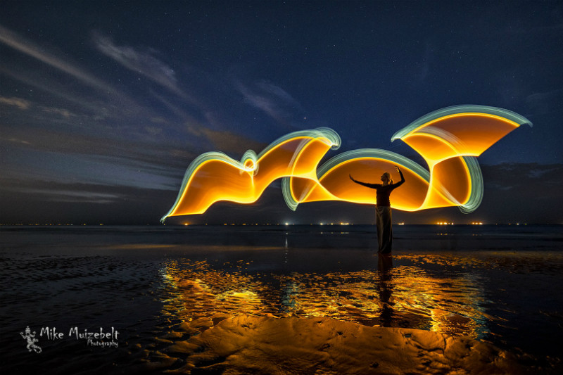 workshop Lightpainting fotografie