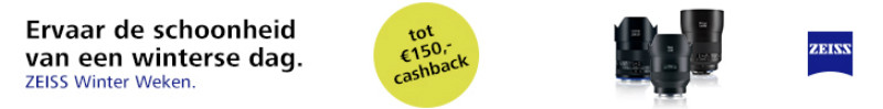 ZEISS 'Winter Weeks' cashback promotie 