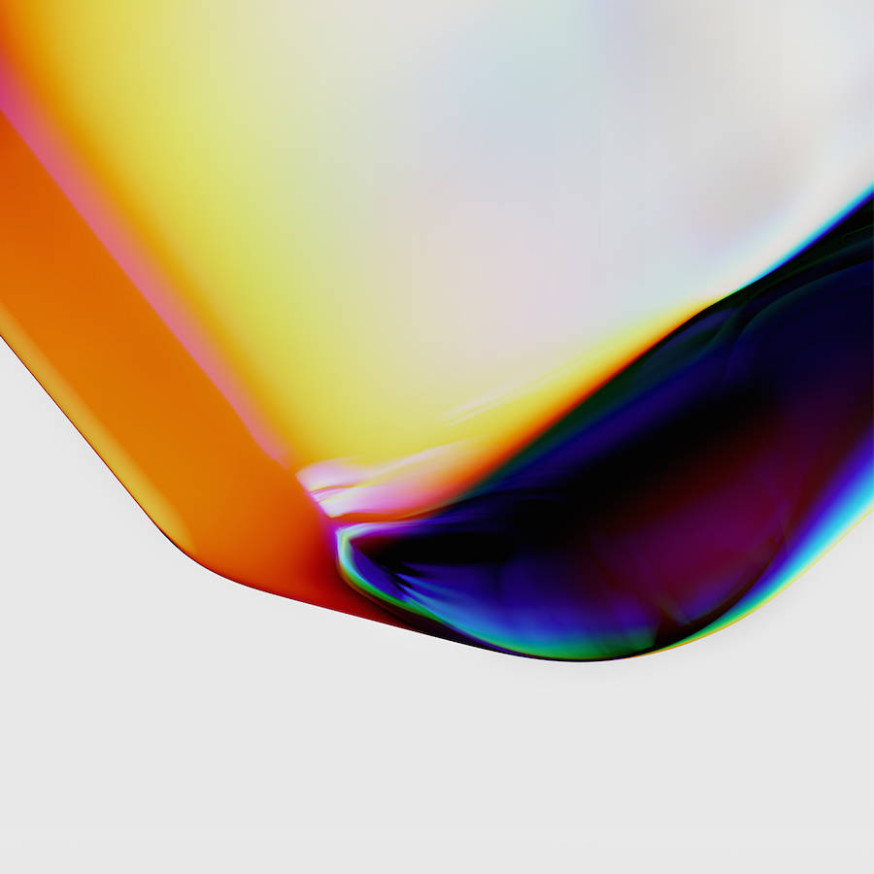 Licht verkennen door gebroken glas