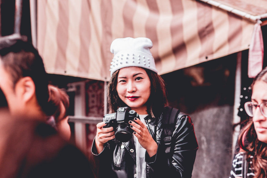 woman photograph