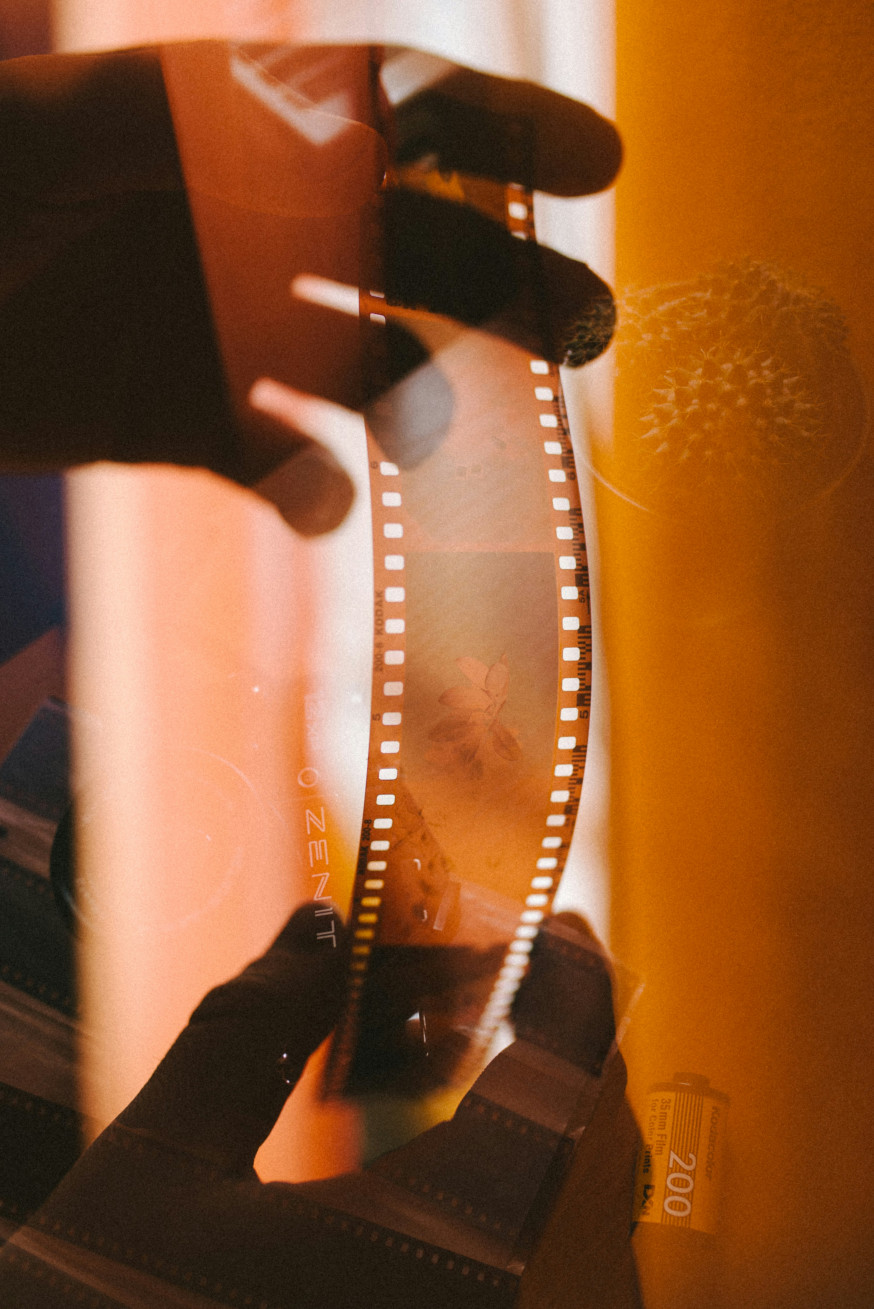 werken met filmrolletjes