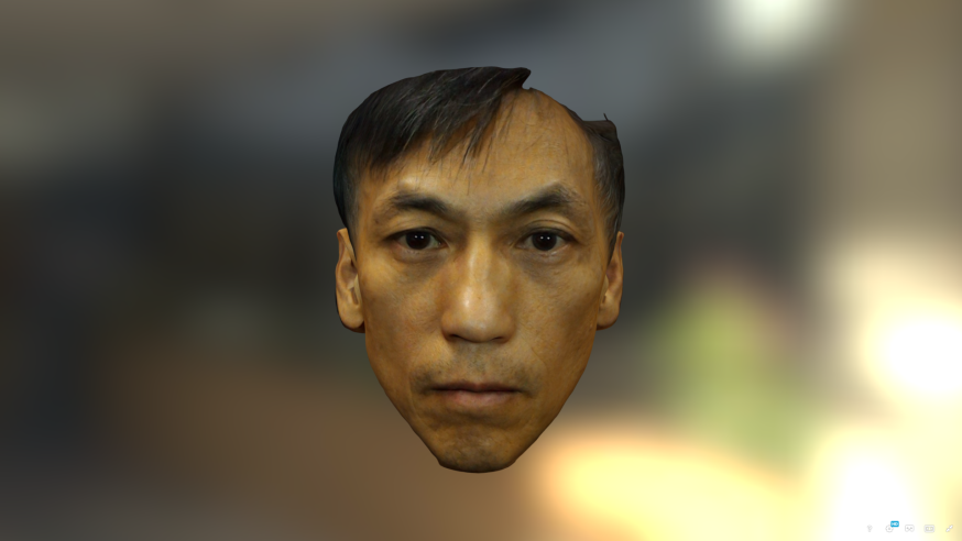 Bellus3D selfie