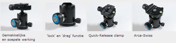 Benro V-serie details