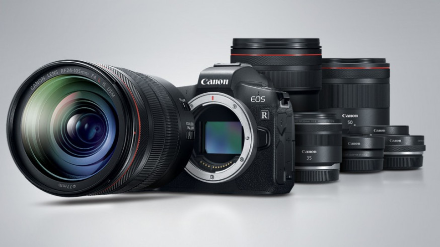 canon professional imaging expo stand canon eos r