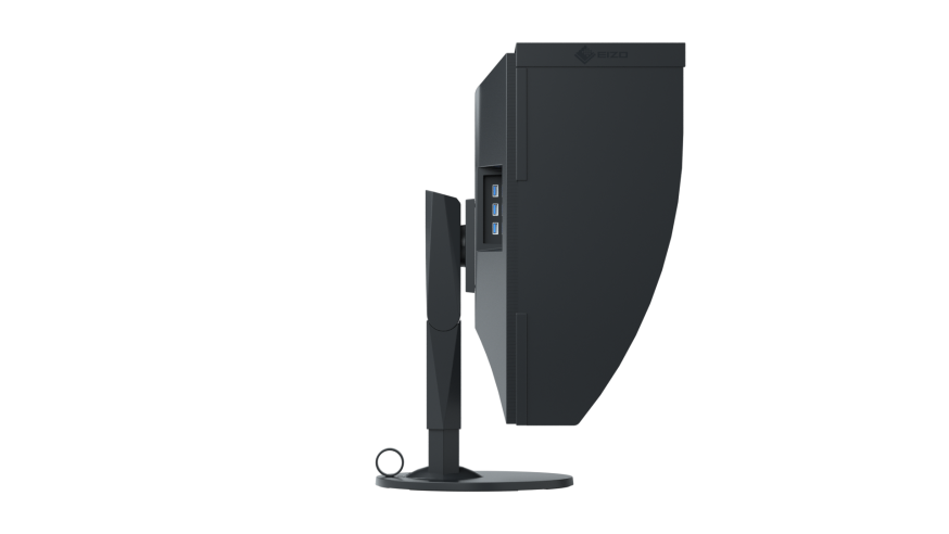 Geen ongewenste lichtinval met lichtafschermkap van Eizo