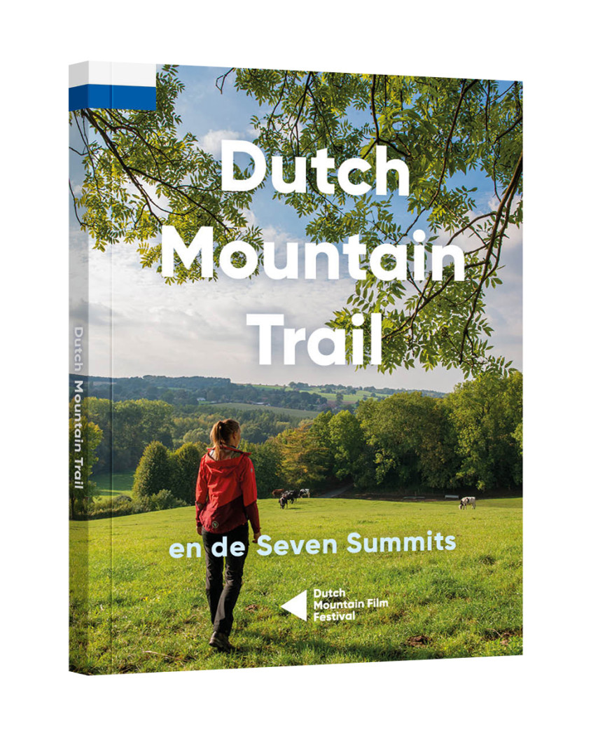 Afbeelding: cover van de officiële wandelgids van de Dutch Mountain Trail