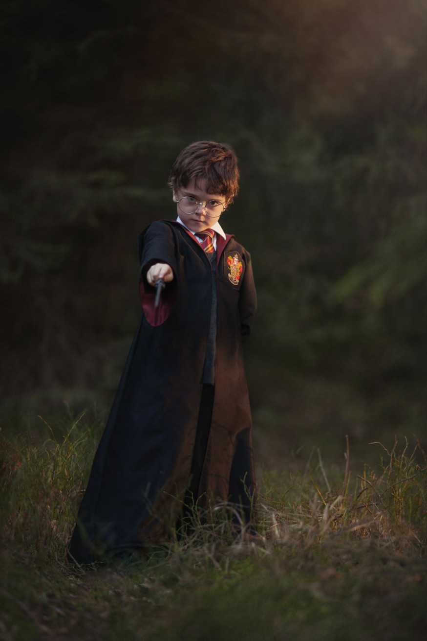 Kinderen als sprookjesfiguren en filmkarakters