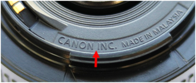 Echt Canon objectief