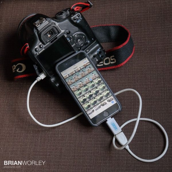 Canon EOS naar iPhone iOS 10