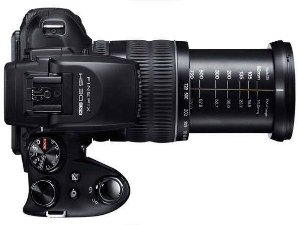 Fujifilm HS30EXR zoom