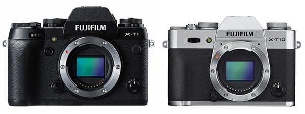 Fujifilm X-T1 en X-T10