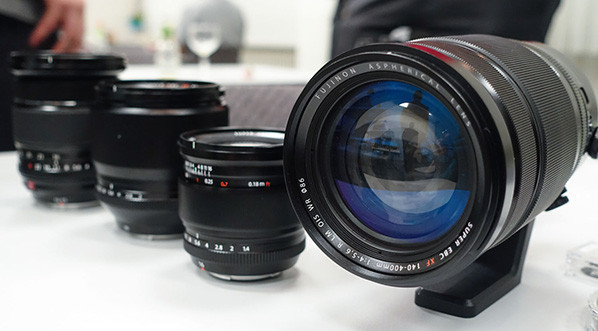 Vier nieuwe Fujifilm-objectieven
