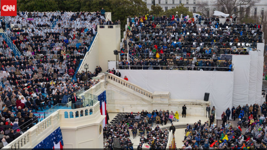 Gigapixelfoto inaugiratue Trump