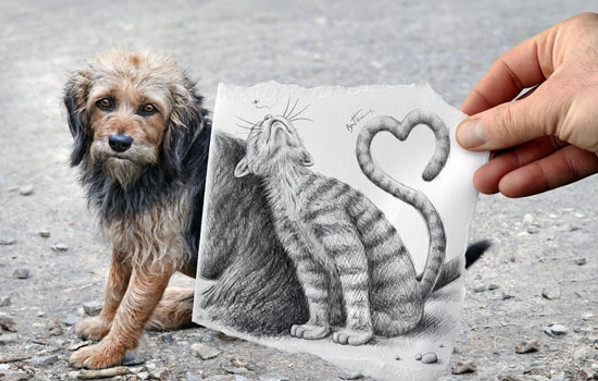 Ben Heine - Pencil vs. Camera