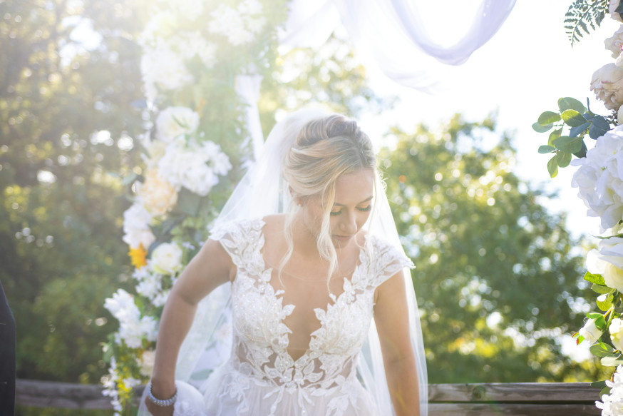 Veel highlights in een trouwfoto
