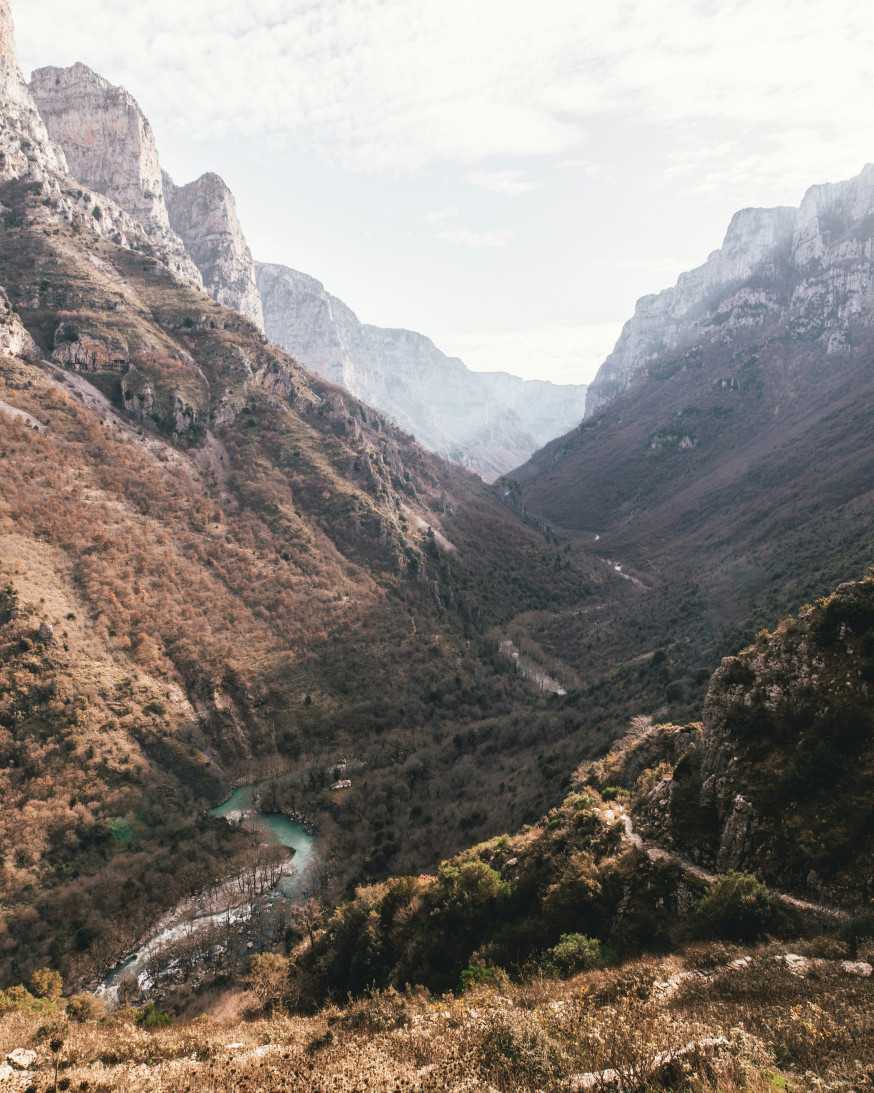 Vikos Gorge fotografie
