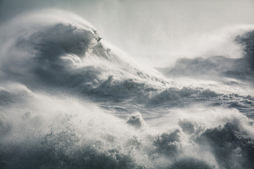 © Rachael Talibart - Maelstrom, Storm Imogen, Newhaven, oost Sussex, Engeland
