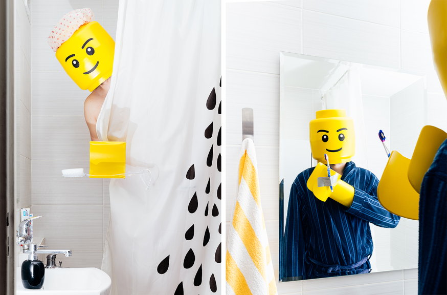 Leven als een Lego-pop