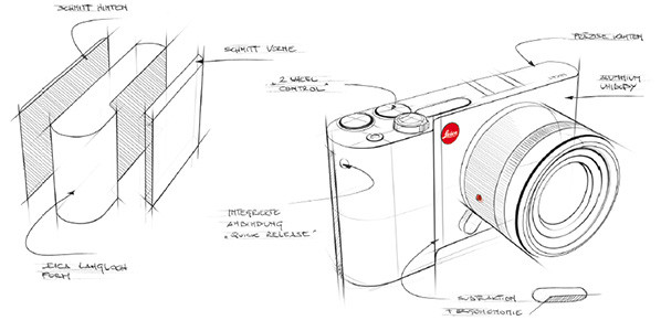 Leica T ontwerp