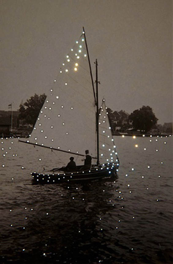 Gaatjes prikken in oude foto’s