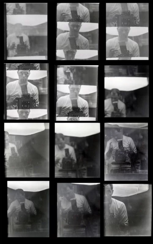 foto's gemaakt met camera gemaakt van kapotte computeronderdelen 2