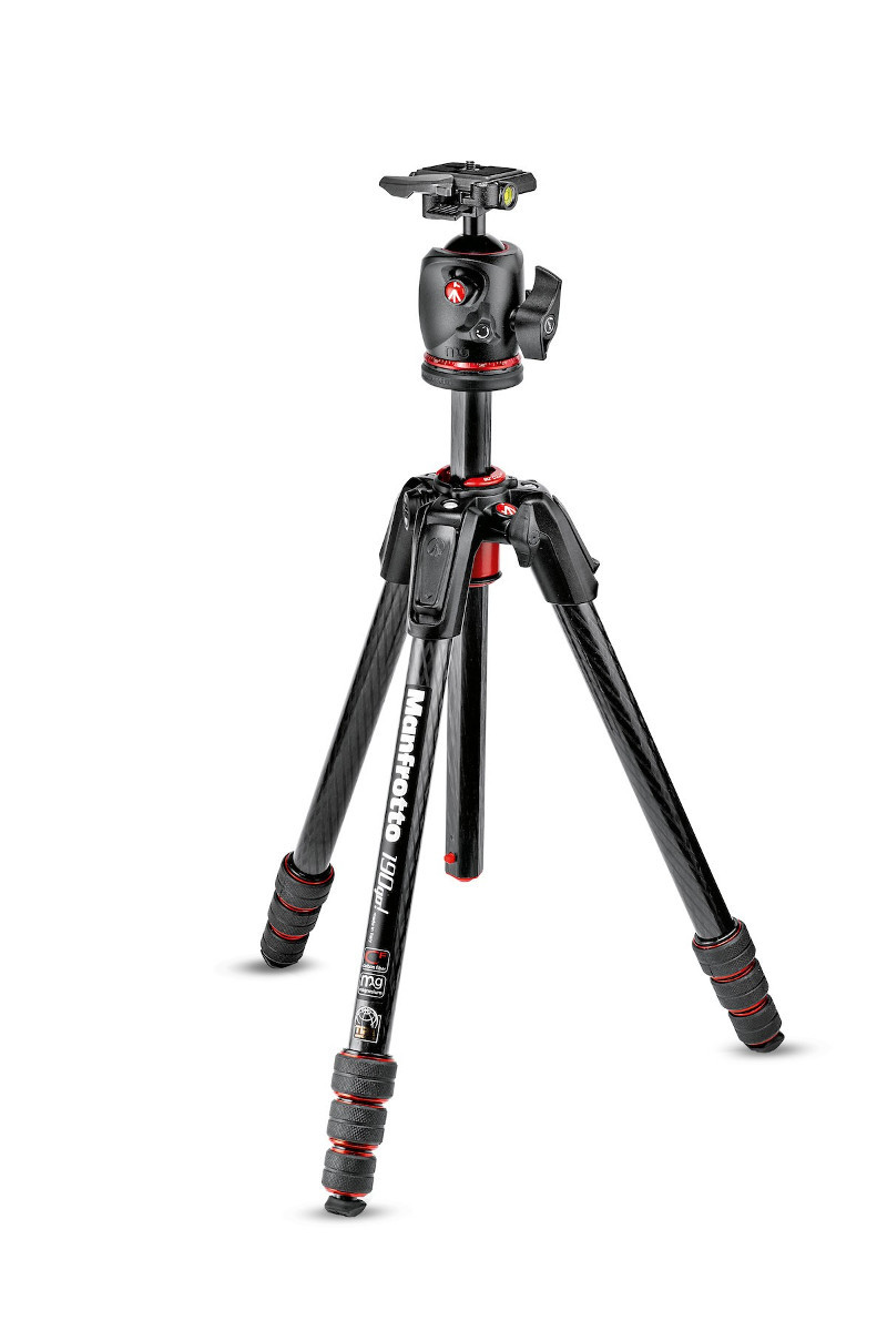 Manfrotto 190 Go! MK190GOC4-BHX Carbon statief kit