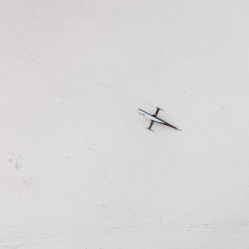 Winterse Litouwen vastgelegd met drone