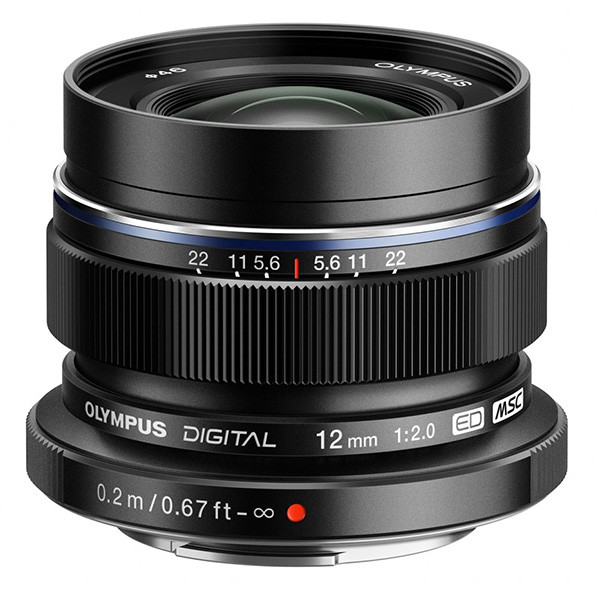 Olympus 12mm 2.0 black