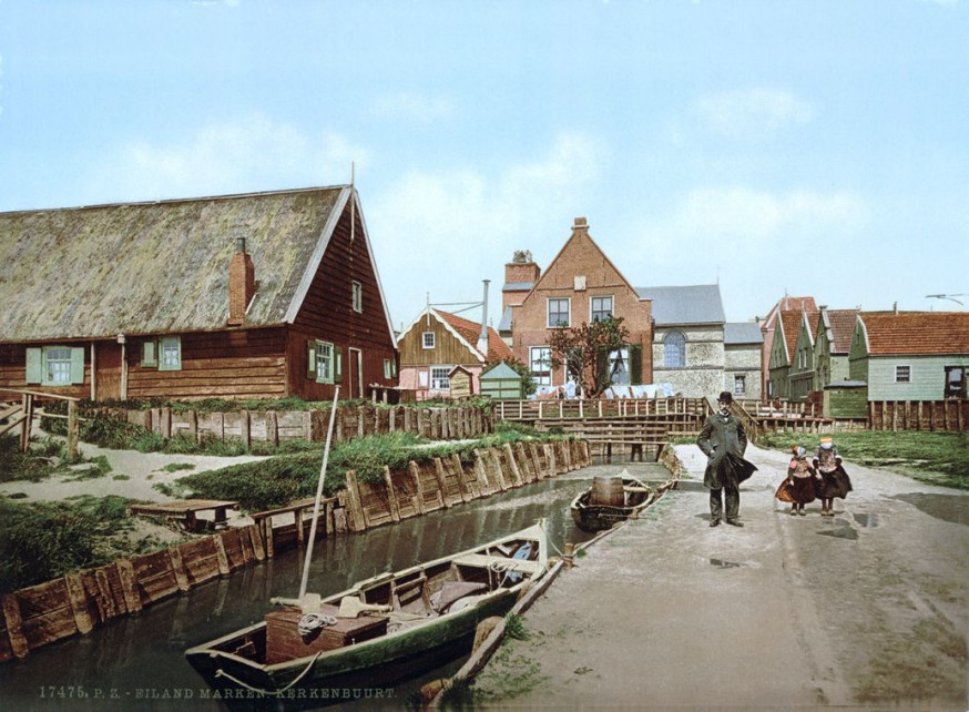  Fotochromatische kleurenfoto's van Nederland