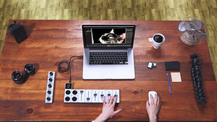 Controllers voor foto-editing software