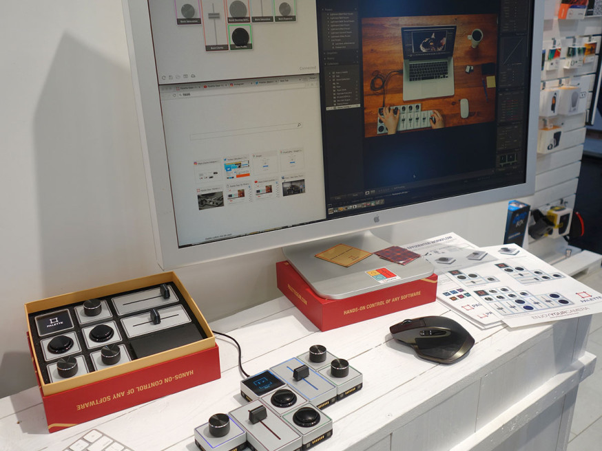 Controllers voor foto-editing software