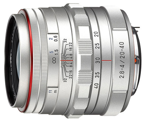 Pentax DA 20-40mm zilver