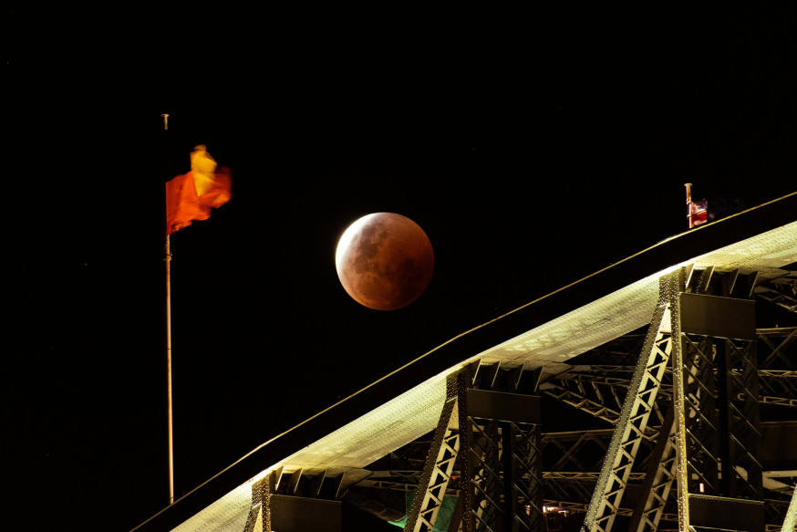 maansverduistering fotograferen