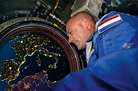 Expositie: ruimtefoto's van André Kuipers