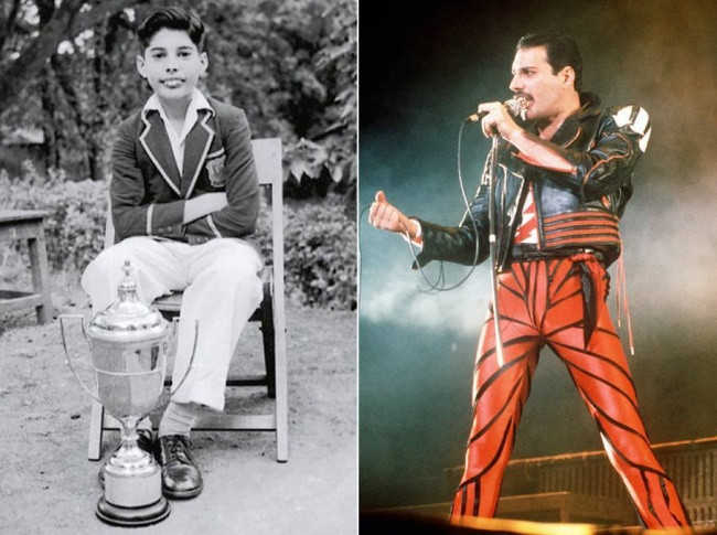 10 verrassende jeugdfoto's van popmuzikanten