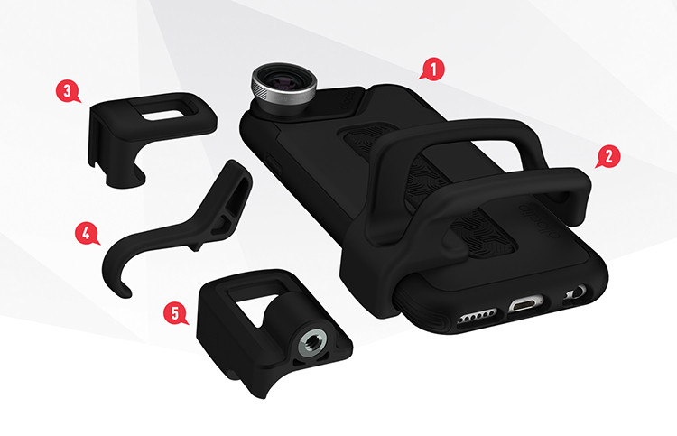Olloclip Studio case voor iPhone