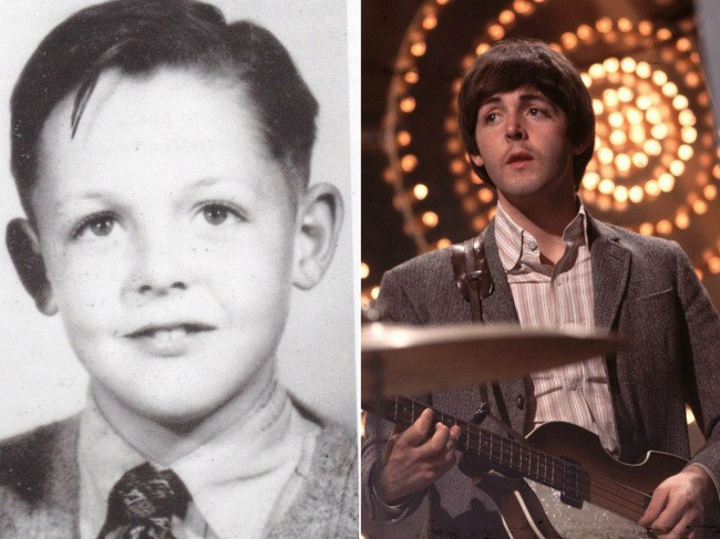 10 verrassende jeugdfoto's van popmuzikanten