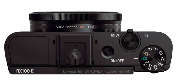 Sony RX100 II top