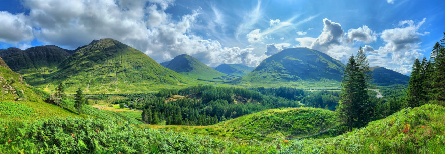 Panorama samenstellen in Photoshop