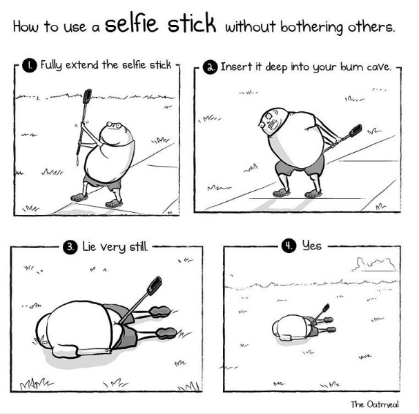 selfie stick
