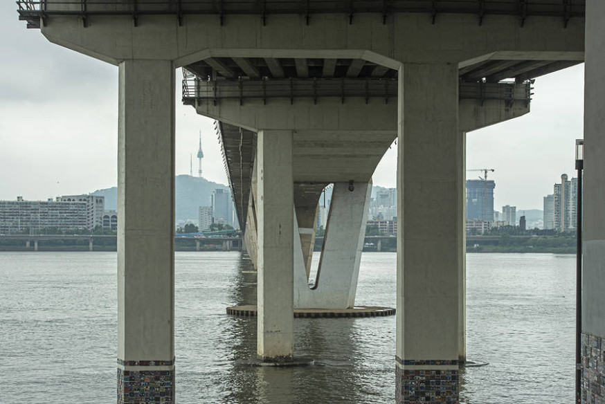 De statige bruggen van Seoul