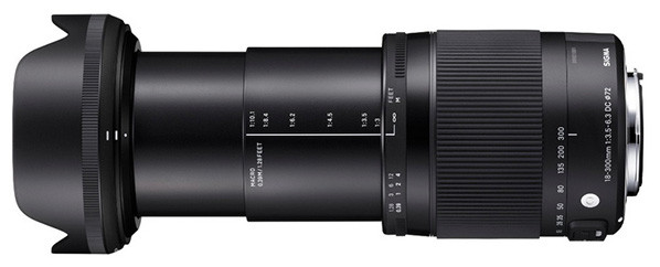 Sigma 18-300mm f/3.5-6.3 DC Macro OS HSM C zoom