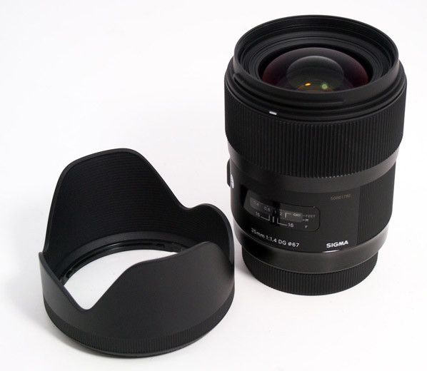 Sigma 35mm testexemplaar