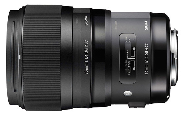 Sigma 50mm + 35mm